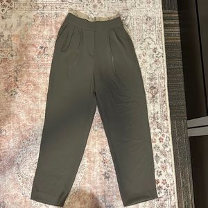 Women’s Green/Grey Flowy Pants